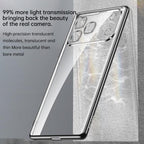 Shine-Through Clear Case with Electroplated Edge — iPhone 17 Pro Max