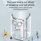 Shine-Through Clear Case with Electroplated Edge — iPhone 17 Pro Max