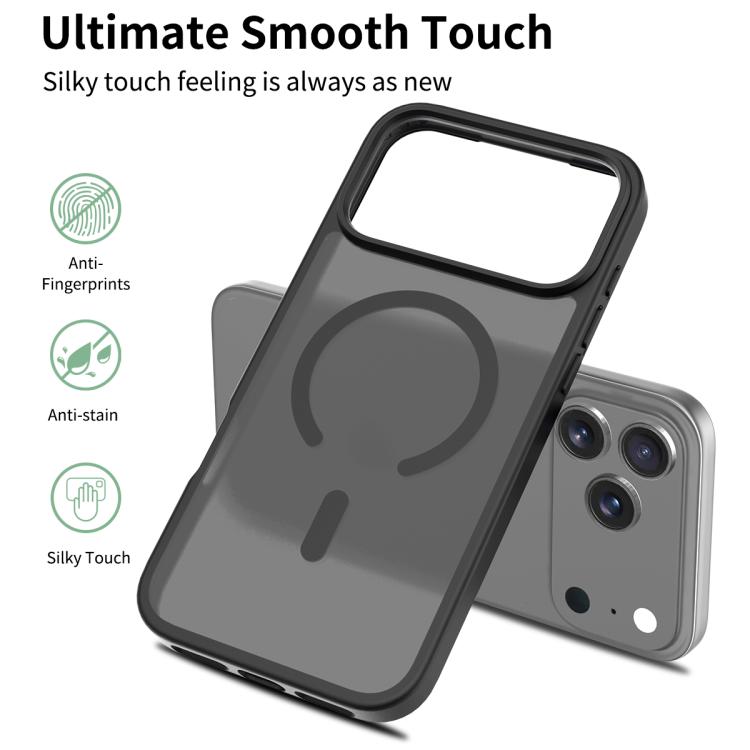 Skin-Feel TPU Hybrid PC MagSafe Case — iPhone 17 Pro Max