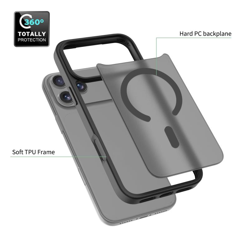 Skin-Feel TPU Hybrid PC MagSafe Case — iPhone 17 Pro Max