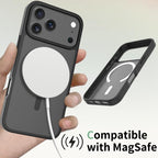 Skin-Feel TPU Hybrid PC MagSafe Case — iPhone 17 Pro Max
