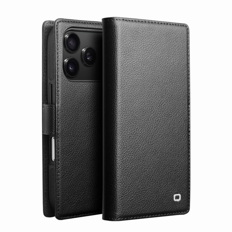 Classic Genuine Leather Slim Case — iPhone 17 Pro