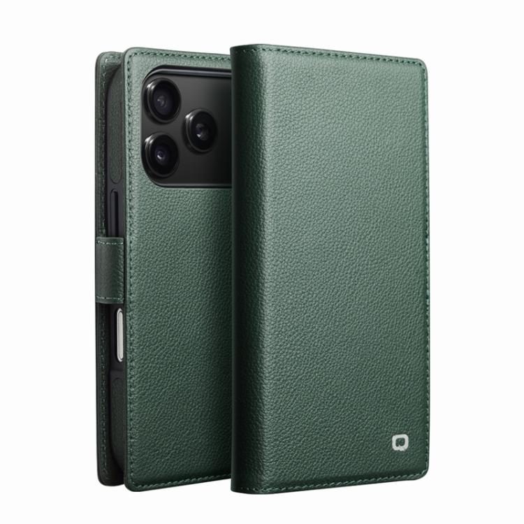 Classic Genuine Leather Slim Case — iPhone 17 Pro