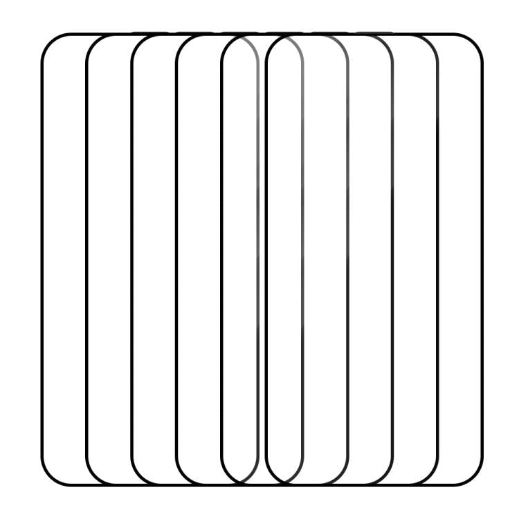HD Tempered Glass Screen Protector (5-Pack) — iPhone 17 Pro