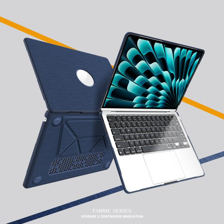 Fabric-Texture Case with Magnetic Stand — MacBook
