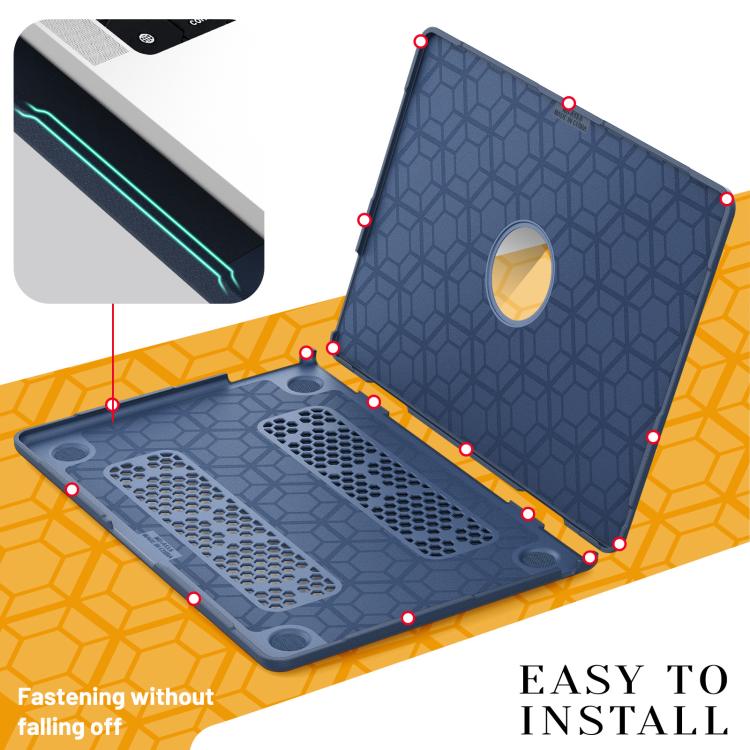Fabric-Texture Case with Magnetic Stand — MacBook