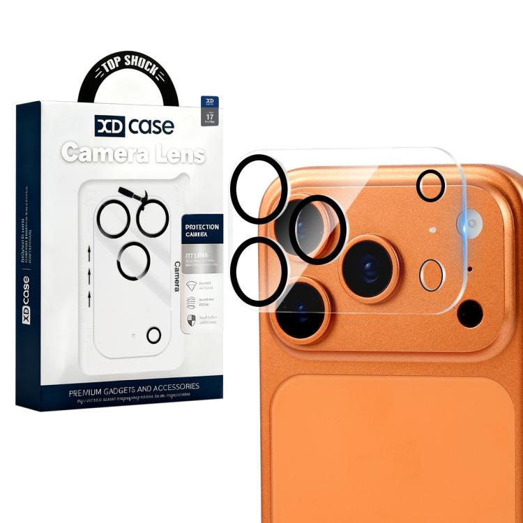 Integrated Tempered-Glass Rear Camera Protector — iPhone 17 Pro