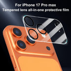 Integrated Tempered-Glass Rear Camera Protector — iPhone 17 Pro