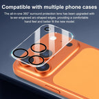 Integrated Tempered-Glass Rear Camera Protector — iPhone 17 Pro