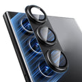 Frosted Armor Metal + Glass Camera Lens Film — Galaxy S25 & More