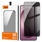High-Aluminum Privacy Tempered Glass, 28° Anti-Peep — Galaxy S26+ & More
