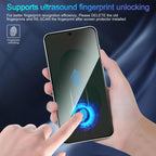 High-Aluminum Privacy Tempered Glass, 28° Anti-Peep — Galaxy S26+ & More