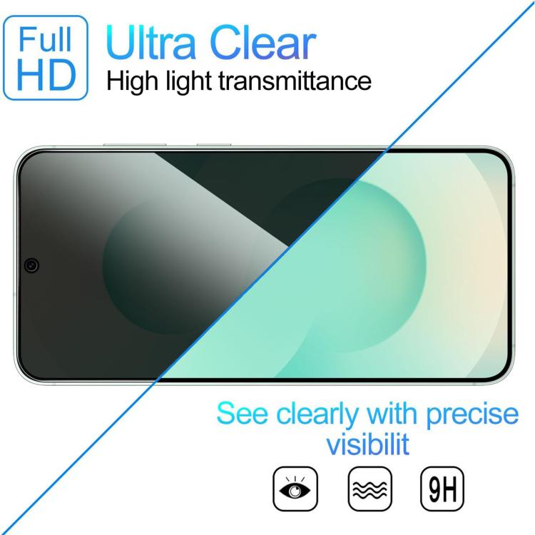 High-Aluminum Privacy Tempered Glass, 28° Anti-Peep — Galaxy S26+ & More