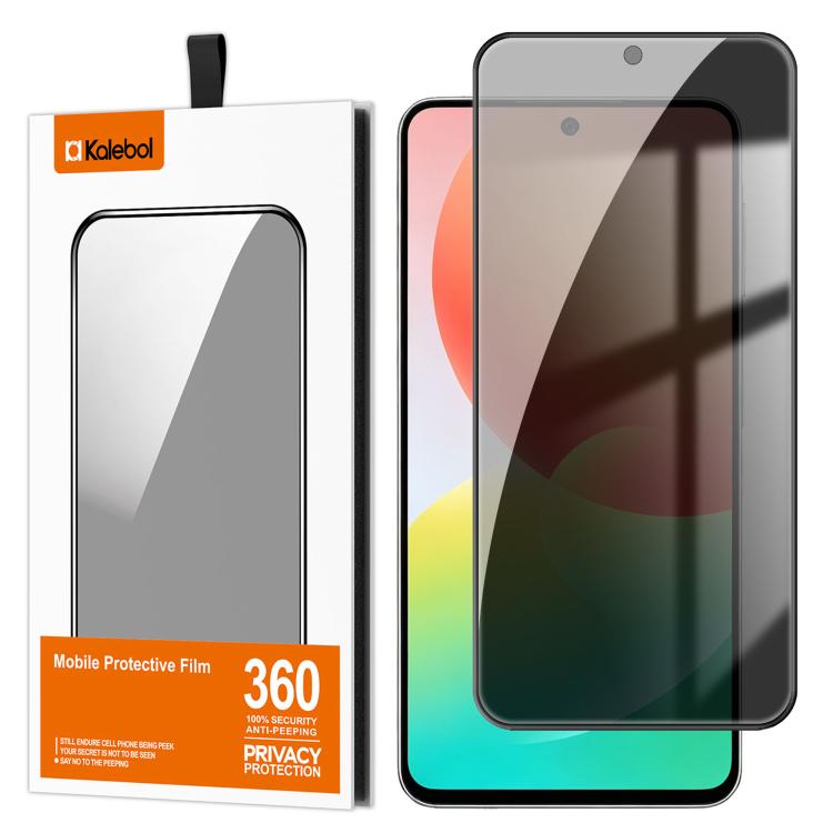 High-Aluminum Privacy Tempered Glass, 28° Anti-Peep — Galaxy M56