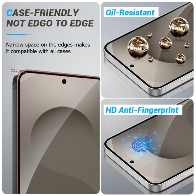 High-Aluminum HD Tempered Glass, Anti-Fingerprint — Galaxy M56