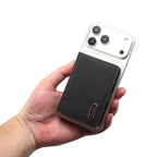 Pleated Leather MagSafe Card Wallet