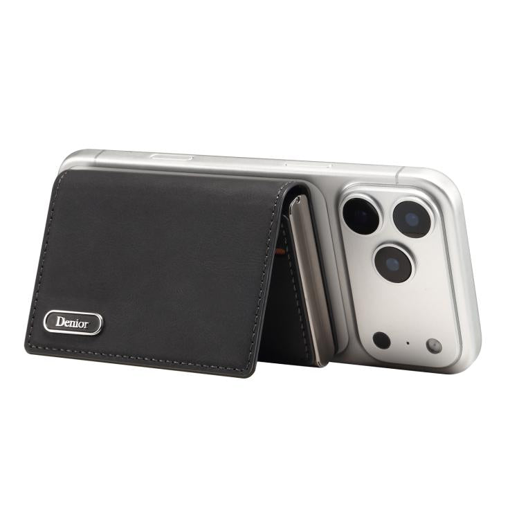 Pleated Leather MagSafe Card Wallet