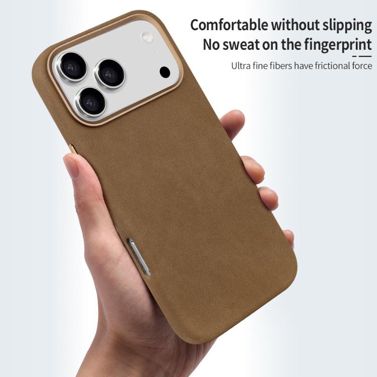 Slim Suede-Finish MagSafe Case — iPhone 17 Pro
