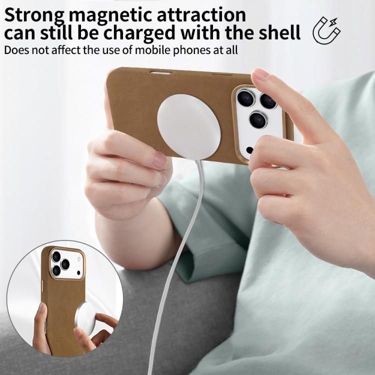 Slim Suede-Finish MagSafe Case — iPhone 17 Pro