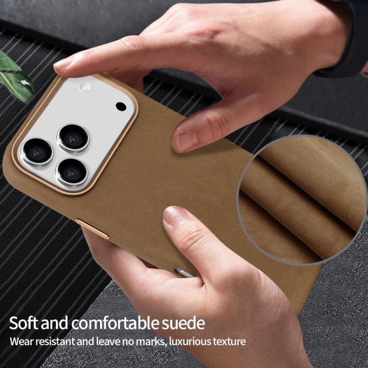Slim Suede-Finish MagSafe Case — iPhone 17 Pro