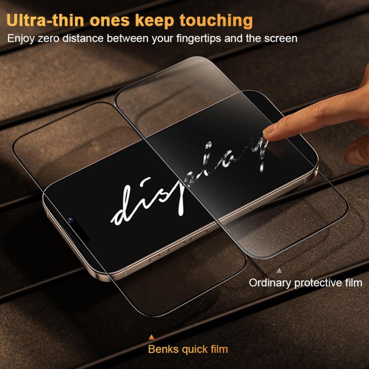 Hot-Bend Tempered Glass – iPhone 18/17 Pro