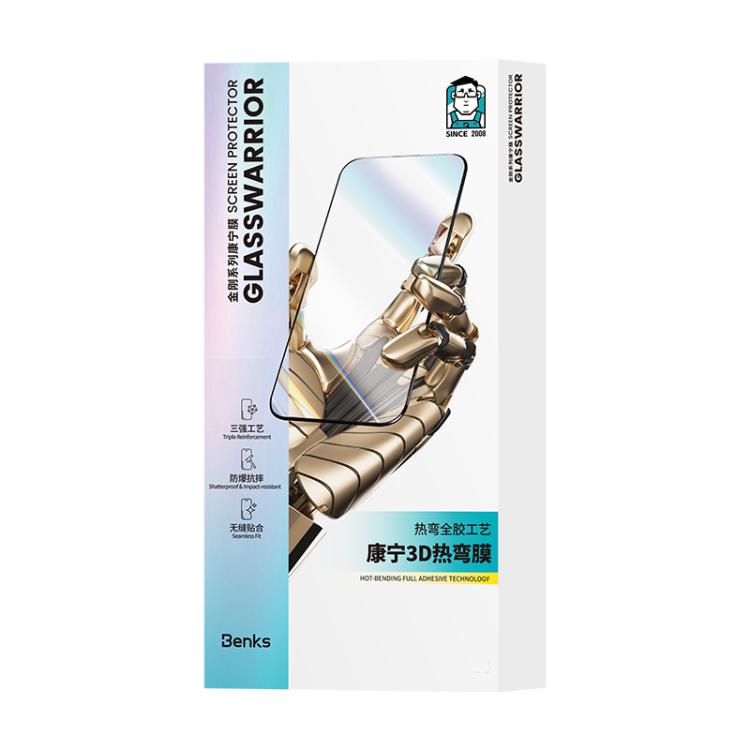 Hot-Bend Tempered Glass – iPhone 18/17 Pro