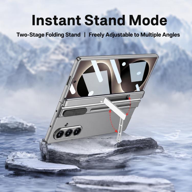 Hinge-Stand Case with Stylus Slot for Galaxy Fold
