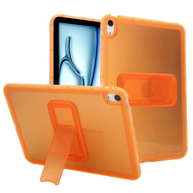 Semi-Transparent Shockproof Case with Holder — iPad Air