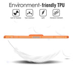 Semi-Transparent Shockproof Case with Holder — iPad Air