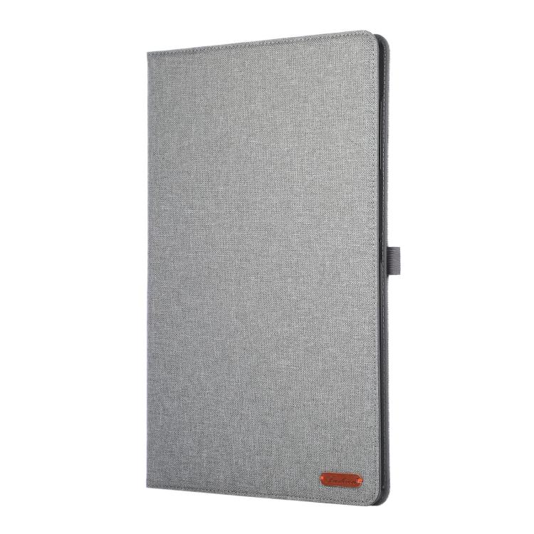 Fabric-Texture Flip Case with Hand Strap — Galaxy Tab S11