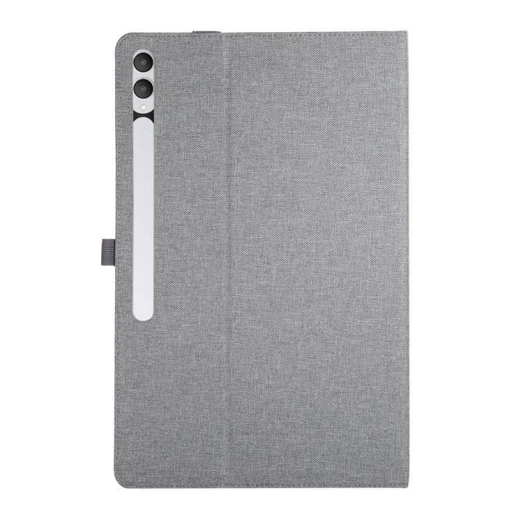 Fabric-Texture Flip Case with Hand Strap — Galaxy Tab S11