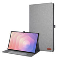 Fabric-Texture Flip Case with Hand Strap — Galaxy Tab S11
