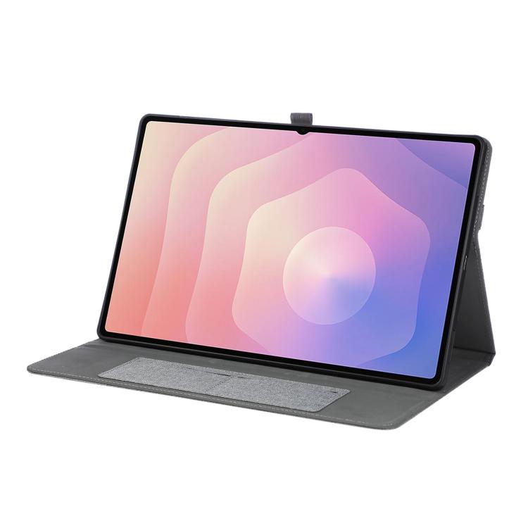 Fabric-Texture Flip Case with Hand Strap — Galaxy Tab S11