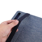 Fabric-Texture Flip Case with Hand Strap — Galaxy Tab S11