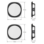 Frosted Tempered-Glass Watch Cover — Galaxy Watch 9/8