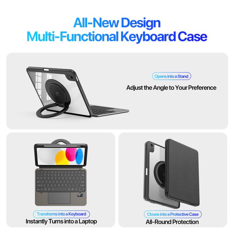 Detachable Wireless Keyboard Case — iPad