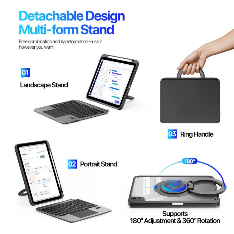 Detachable Wireless Keyboard Case — iPad