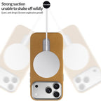 Suede-Finish MagSafe Case with Kickstand — iPhone 17 Pro