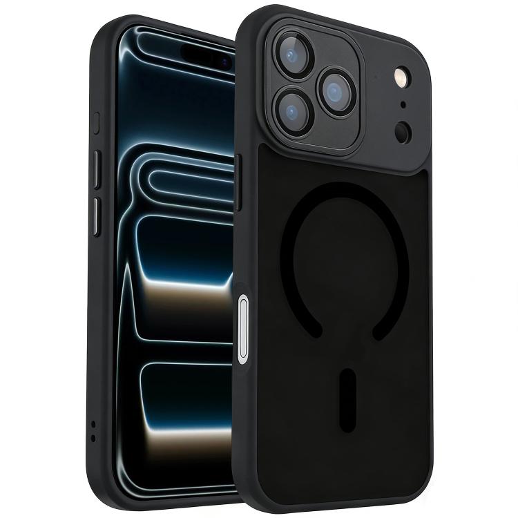 Skin-Feel Magnetic Frosted Case with Lens Film — iPhone 17 Pro Max