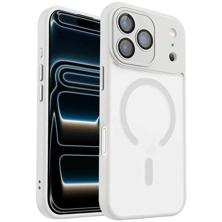 Skin-Feel Magnetic Frosted Case with Lens Film — iPhone 17 Pro Max