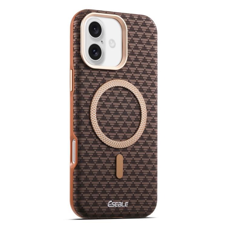 Triangular Shield Metal Lens Magnetic Case — iPhone 17