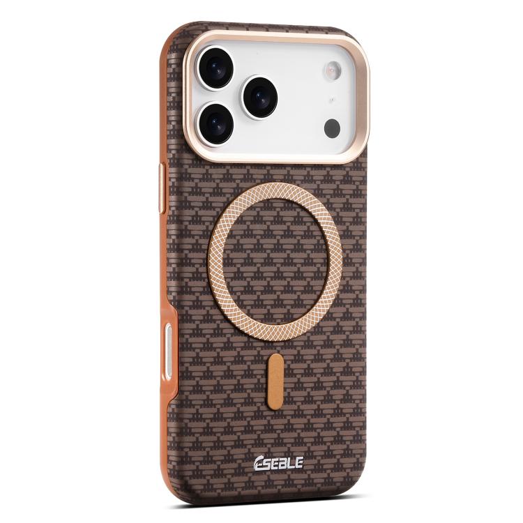 Triangular Shield Metal Lens Magnetic Case — iPhone 17 Pro Max