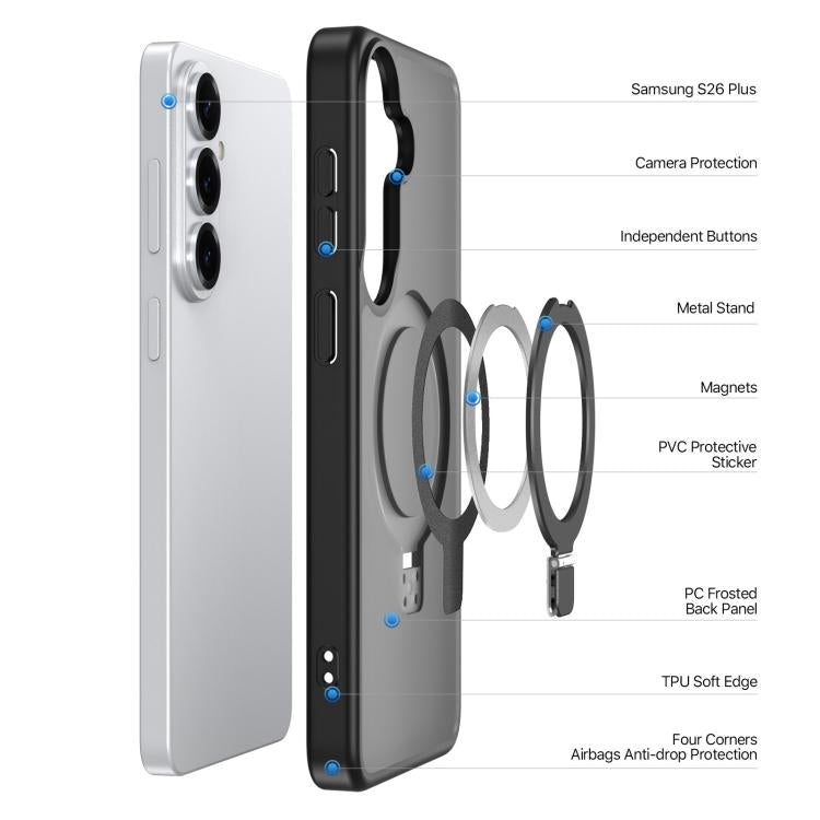 MagSafe TPU-PC Hybrid Case with Stand — Galaxy S26 Ultra