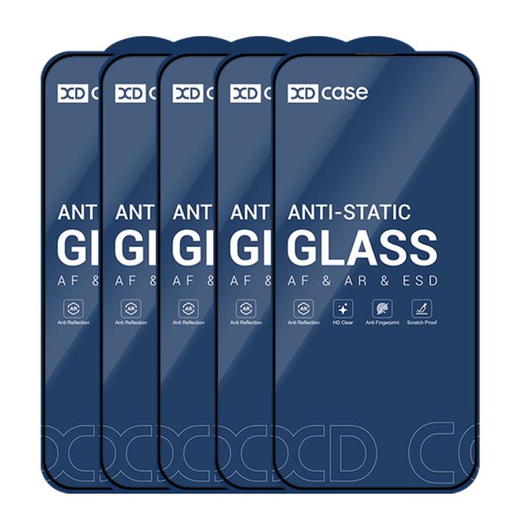 HD Tempered Glass Screen Protector (5-Pack) — iPhone 17 Pro