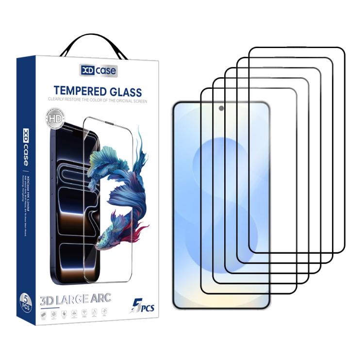 Silk-Print HD Tempered Glass Film (5-Pack) — Galaxy S26