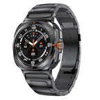 Titanium Flat-Buckle Watch Band — Galaxy Watch Ultra