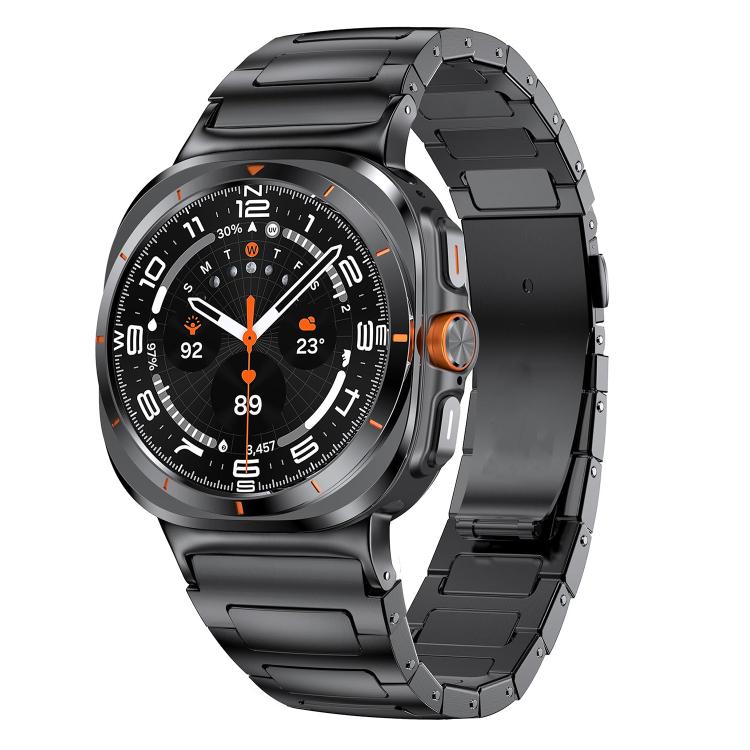 Titanium Flat-Buckle Watch Band — Galaxy Watch Ultra
