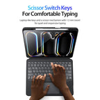 Backlit Wireless Keyboard Case — iPad Pro 13