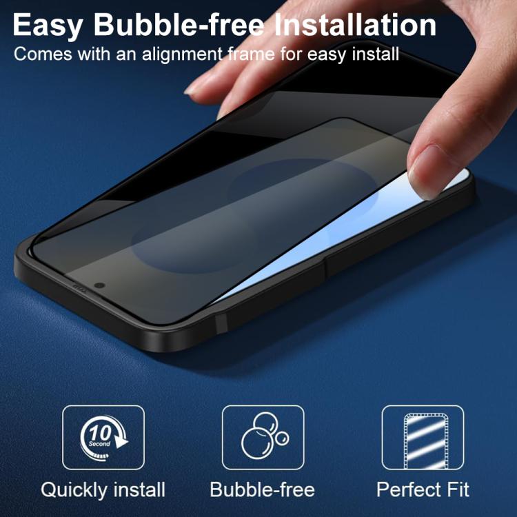 Silk-Print Anti-Peep Screen Protector (5-Pack) — Galaxy S26