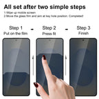 Silk-Print Anti-Peep Screen Protector (5-Pack) — Galaxy S26